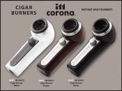 Corona Cigar Burner / Black